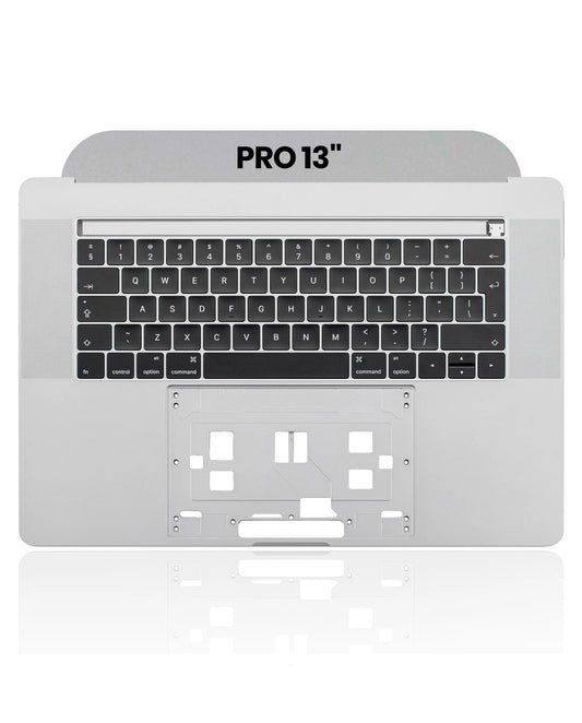 SPACE GRAY TOP CASE WITH KEYBOARD (US KEYBOARD) FOR MACBOOK PRO 13" A1989 (LATE 2018 / EARLY 2019) (USED OEM PULL: COSMETIC GRADE: NEW)