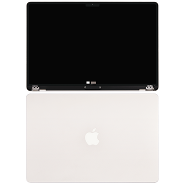 Complete LCD Display Assembly Compatible with MacBook Air 15" (A2941, Mid 2023) – OEM Pull: Grade A, Starlight