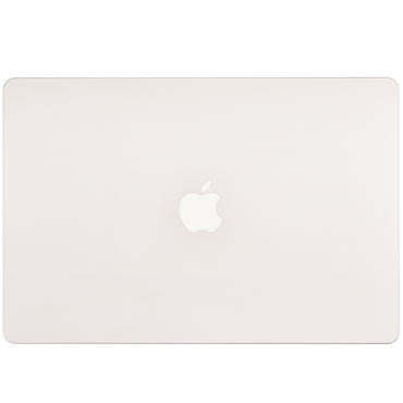 Complete LCD Display Assembly Compatible For MacBook Air 15" (A2941 / Mid 2023) / Air 15" (A3114 / Mid 2024) (Used OEM Pull: Grade A) (Starlight)