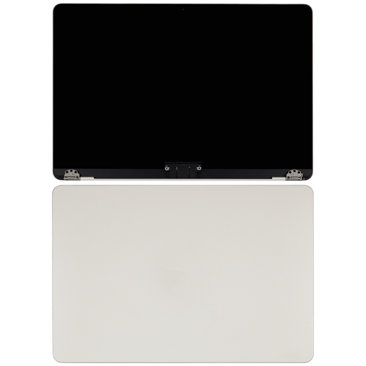 Complete LCD Display Assembly Compatible For MacBook Air 13" (A2681 / Mid 2022) (Used OEM Pull: Grade A) (Starlight)