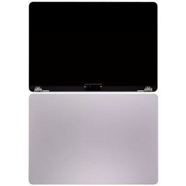 Complete LCD Display Assembly Compatible For MacBook Air 13" (A3113 / 2024) (Used OEM Pull: Grade A) (Space Gray)