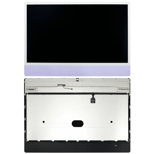 Complete LCD Display Assembly Compatible For iMac 24" M1 M3 (A2874 / A2438 / A2873 / A2439) (LG204A-215 LM235UH1 SDD1) (Used OEM Pull: Grade A) (Purple)