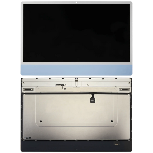 Complete LCD Display Assembly For iMac 24" A2873 (2023) / A3137 / A3247 (2024) (LG204A-215 LM235UH1 SDD2) (Used OEM Pull: Grade A) (Big Camera Hole) (Blue)