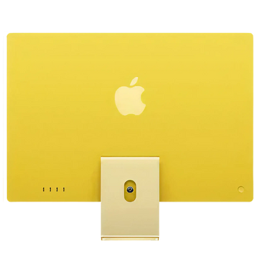 Complete LCD Display Assembly For iMac 24" A2874 / A2873 (2023) / A2438 (2021) (LG204A-215 LM235UH1 SDD1) (Used OEM Pull: Grade A)(Small Camera hole)(Yellow)