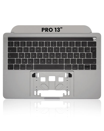 SPACE GREY TOP CASE WITH KEYBOARD (FRENCH)  FOR MACBOOK PRO 13" W/ TOUCH BAR A1707 (LATE 2016 / MID 2017)