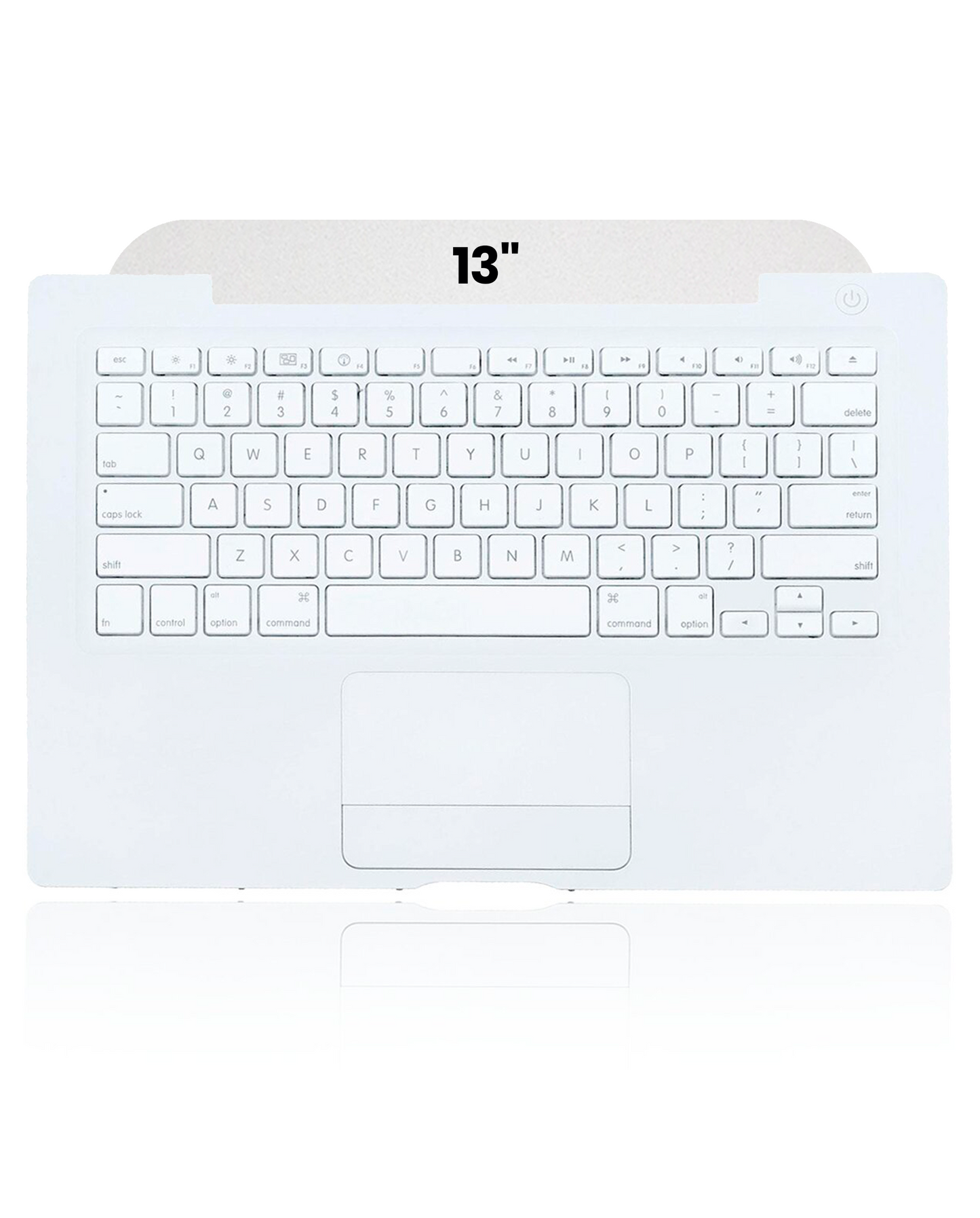 TOP CASE WITH KEYBOARD AND TRACKPAD COMPATIBLE FOR MACBOOK 13" A1181 (MID 2009 - LATE 2007) (US ENGLISH)