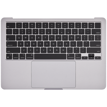 Top Case Assembly With Battery And Keyboard Compatible For MacBook Air 13" (A2681 / Mid 2022) (Space Gray) (US Keyboard)