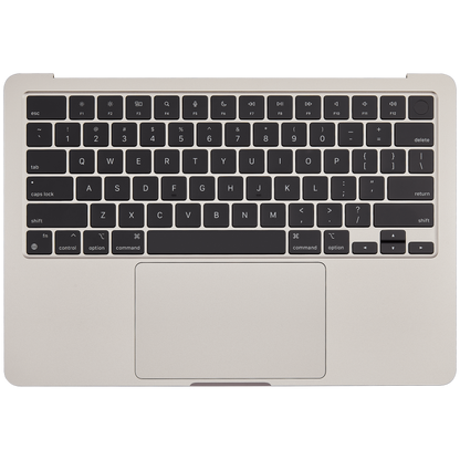 Top Case Assembly With Battery And Keyboard Compatible For MacBook Air 13" (A2681 / Mid 2022) (US Keyboard) (Starlight)