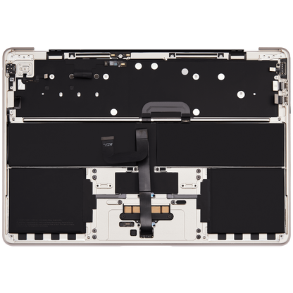 Top Case Assembly With Battery And Keyboard Compatible For MacBook Air 13" (A2681 / Mid 2022) (US Keyboard) (Starlight)