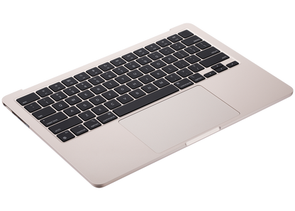 Top Case Assembly With Battery And Keyboard Compatible For MacBook Air 13" (A2681 / Mid 2022) (US Keyboard) (Starlight)