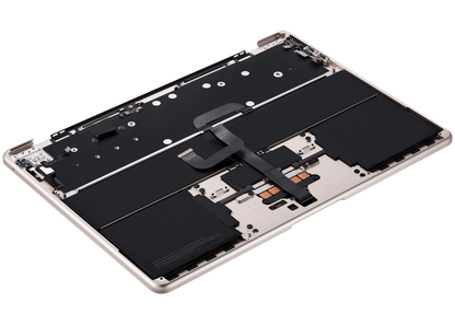 Top Case Assembly With Battery And Keyboard Compatible For MacBook Air 13" (A2681 / Mid 2022) (US Keyboard) (Starlight)