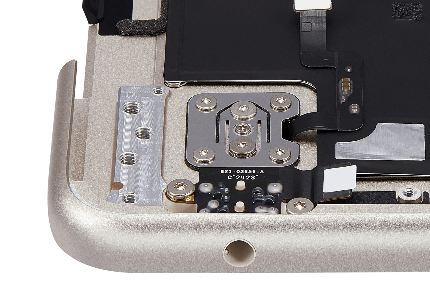 Top Case Assembly With Battery And Keyboard Compatible For MacBook Air 13" (A2681 / Mid 2022) (US Keyboard) (Starlight)