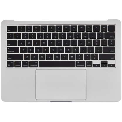 Top Case Assembly With Battery And Keyboard Compatible For MacBook Air 13" (A2681 / Mid 2022) (US Keyboard) (Silver)