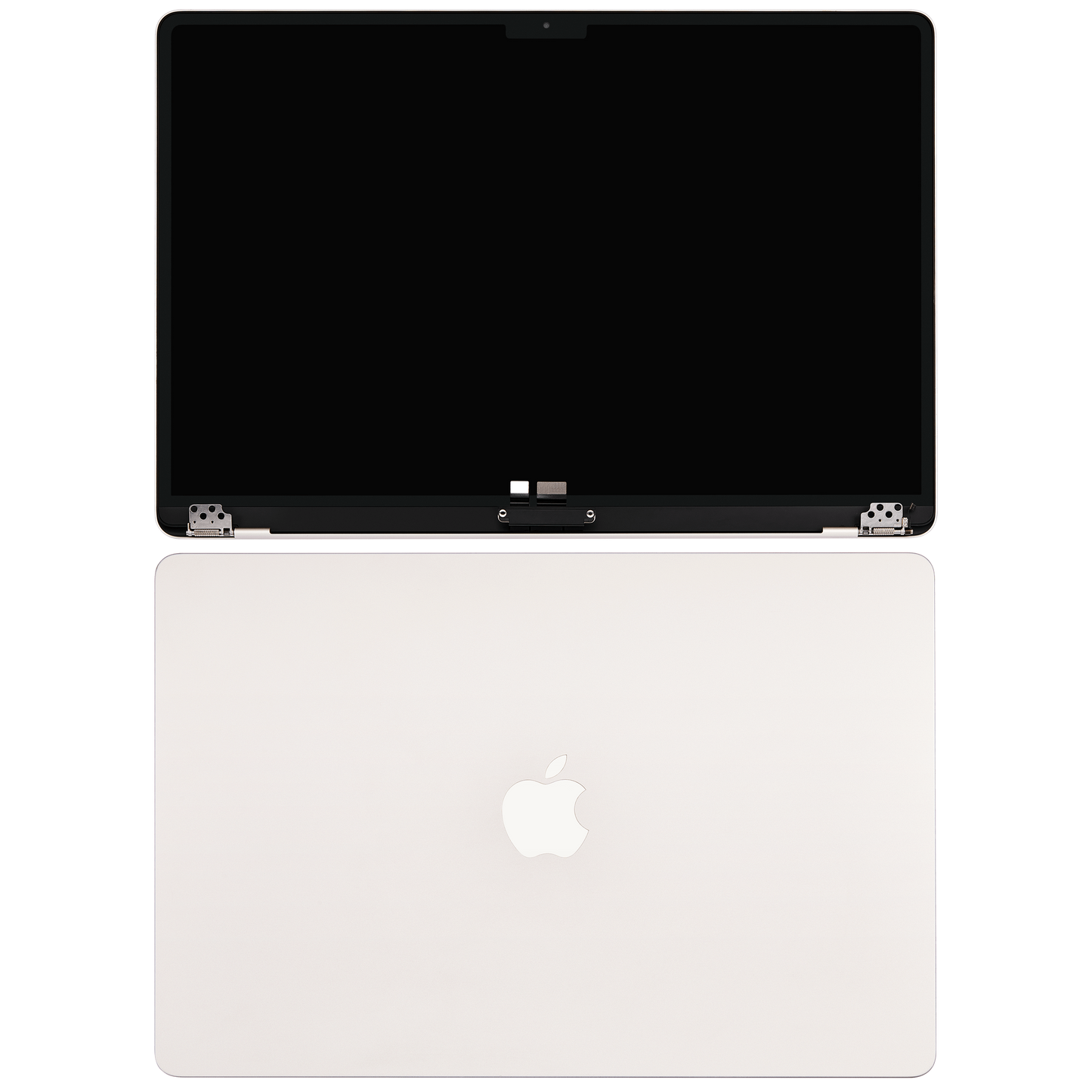 Complete LCD Display Assembly Compatible with MacBook Air 15" (A2941, Mid 2023) – OEM Pull: Grade A, Starlight