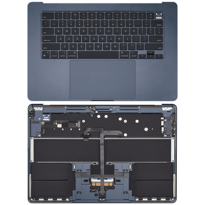 Top Case Assembly With Battery And Keyboard Compatible For MacBook Air 15" (A2941 / Mid 2023) (US Keyboard) (Midnight)