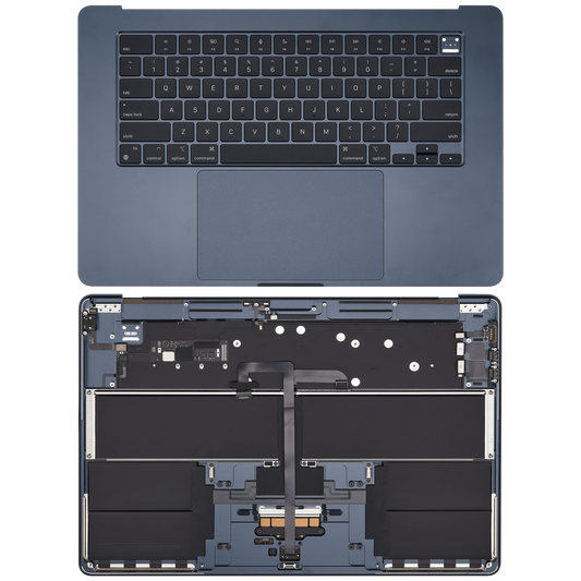 Top Case Assembly With Battery And Keyboard Compatible For MacBook Air 15" (A2941 / Mid 2023) (US Keyboard) (Midnight)