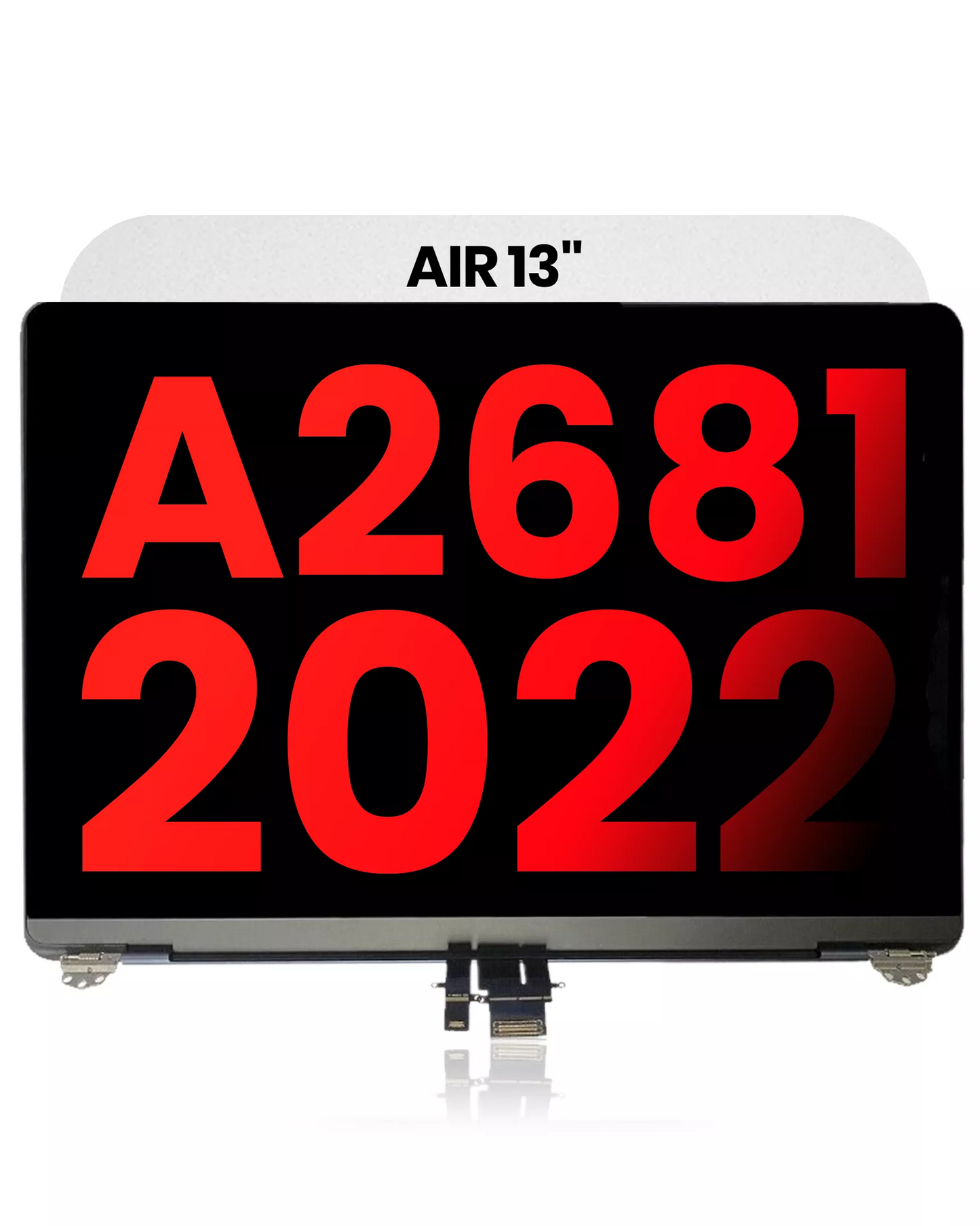 Complete LCD Display Assembly Compatible For MacBook Air 13" (A2681 / Mid 2022) (Aftermarket - Regate ) (Starlight)