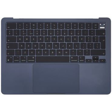 Top Case Assembly With Battery And Keyboard Compatible For MacBook Air 13" (A2681 / Mid 2022) (Midnight) (UK Keyboard)