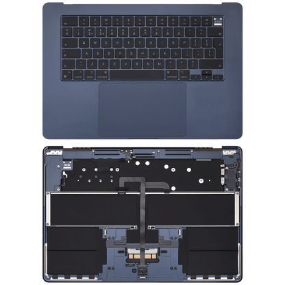 Top Case Assembly With Battery And Keyboard Compatible For MacBook Air 15" (A2941 / Mid 2023) (UK Keyboard) (Midnight)
