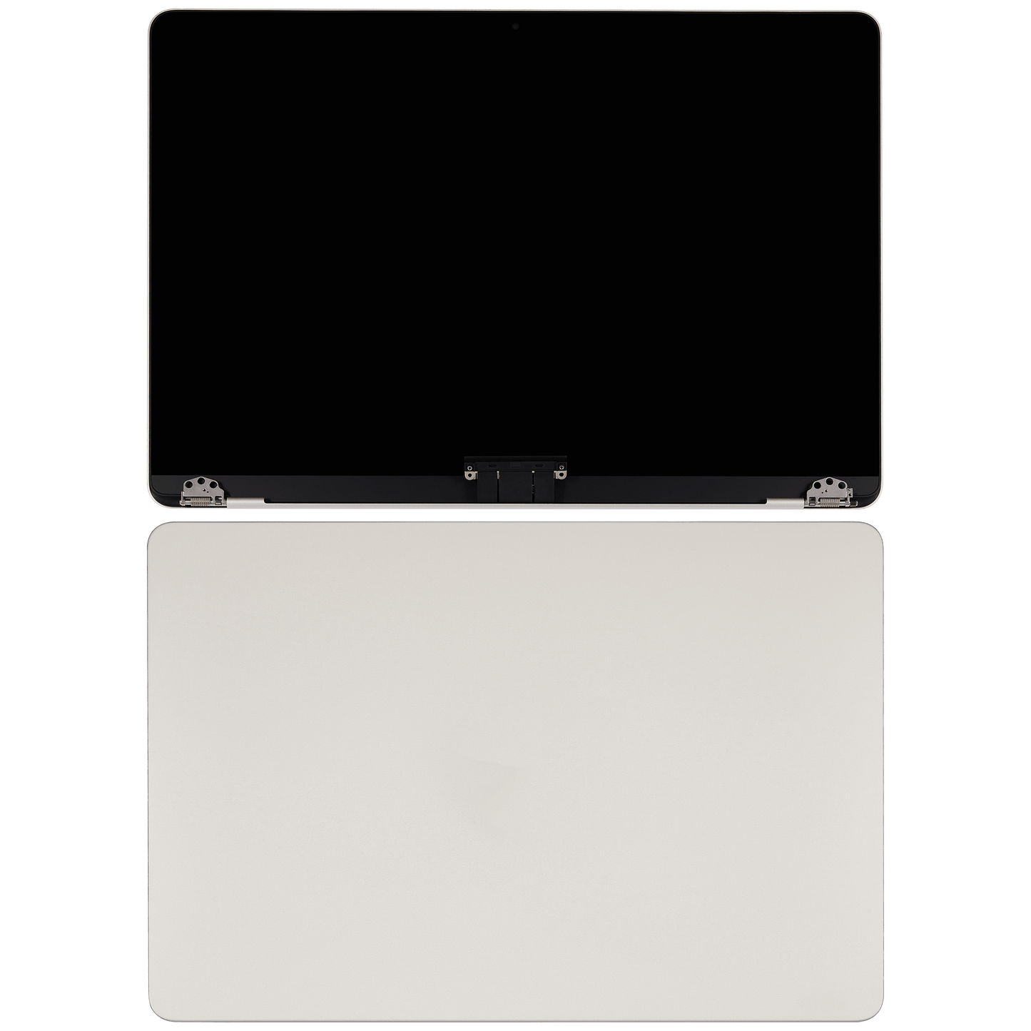 Complete LCD Display Assembly Compatible For MacBook Air 13" (A2681 / Mid 2022) (Used OEM Pull: Grade A) (Starlight)