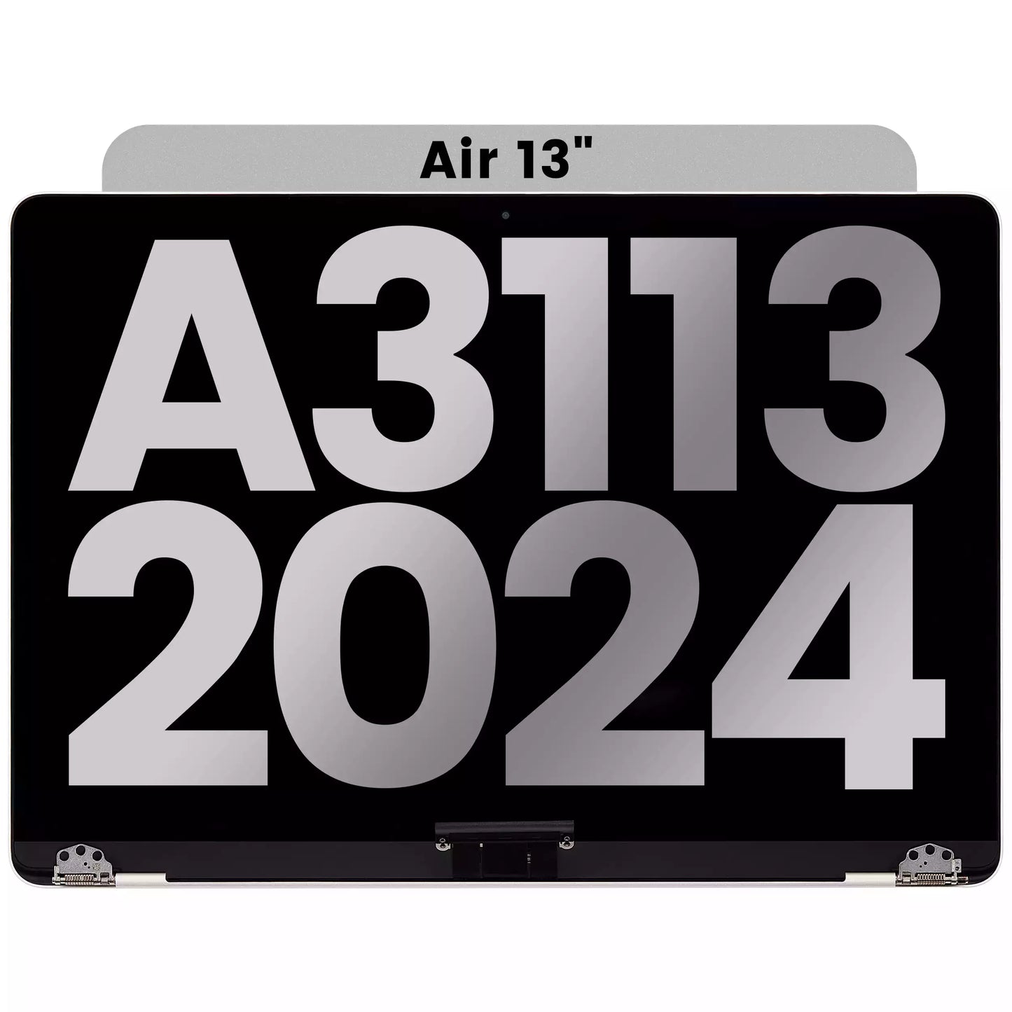 Complete LCD Display Assembly Compatible For MacBook Air 13" (A3113 / 2024) (Used OEM Pull: Grade A) (Starlight)