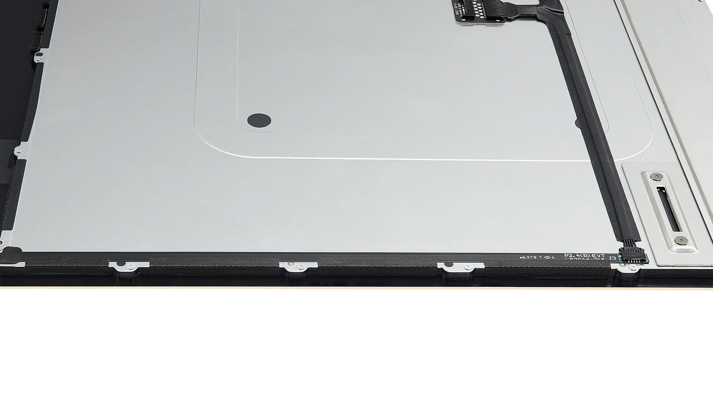 Complete LCD Display Assembly For iMac 24" A2874 / A2873 (2023) / A2438 (2021) (LG204A-215 LM235UH1 SDD1) (Used OEM Pull: Grade A)（Small Camera hole）(Yellow)