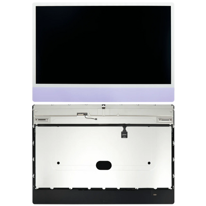 Complete LCD Display Assembly Compatible For iMac 24" M1 M3 (A2874 / A2438 / A2873 / A2439) (LG204A-215 LM235UH1 SDD1) (Used OEM Pull: Grade A) (Purple)