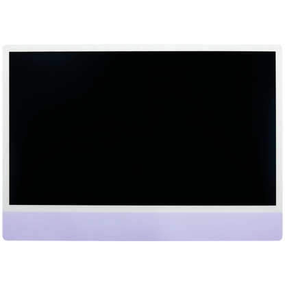 Complete LCD Display Assembly Compatible For iMac 24" M1 M3 (A2874 / A2438 / A2873 / A2439) (LG204A-215 LM235UH1 SDD1) (Used OEM Pull: Grade A) (Purple)