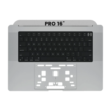 Top Case With Keyboard Compatible For MacBook Pro 16" (A2485 / Late 2021) / (A2780 / Late 2023) (US Keyboard) (Space Gray)
