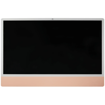 Complete LCD Display Assembly For iMac 24" A2873 (2023) / A3137 / A3247 (2024) (LG204A-215 LM235UH1 SDD1) (Used OEM Pull: Grade A) (Big Camera Hole) (Orange)