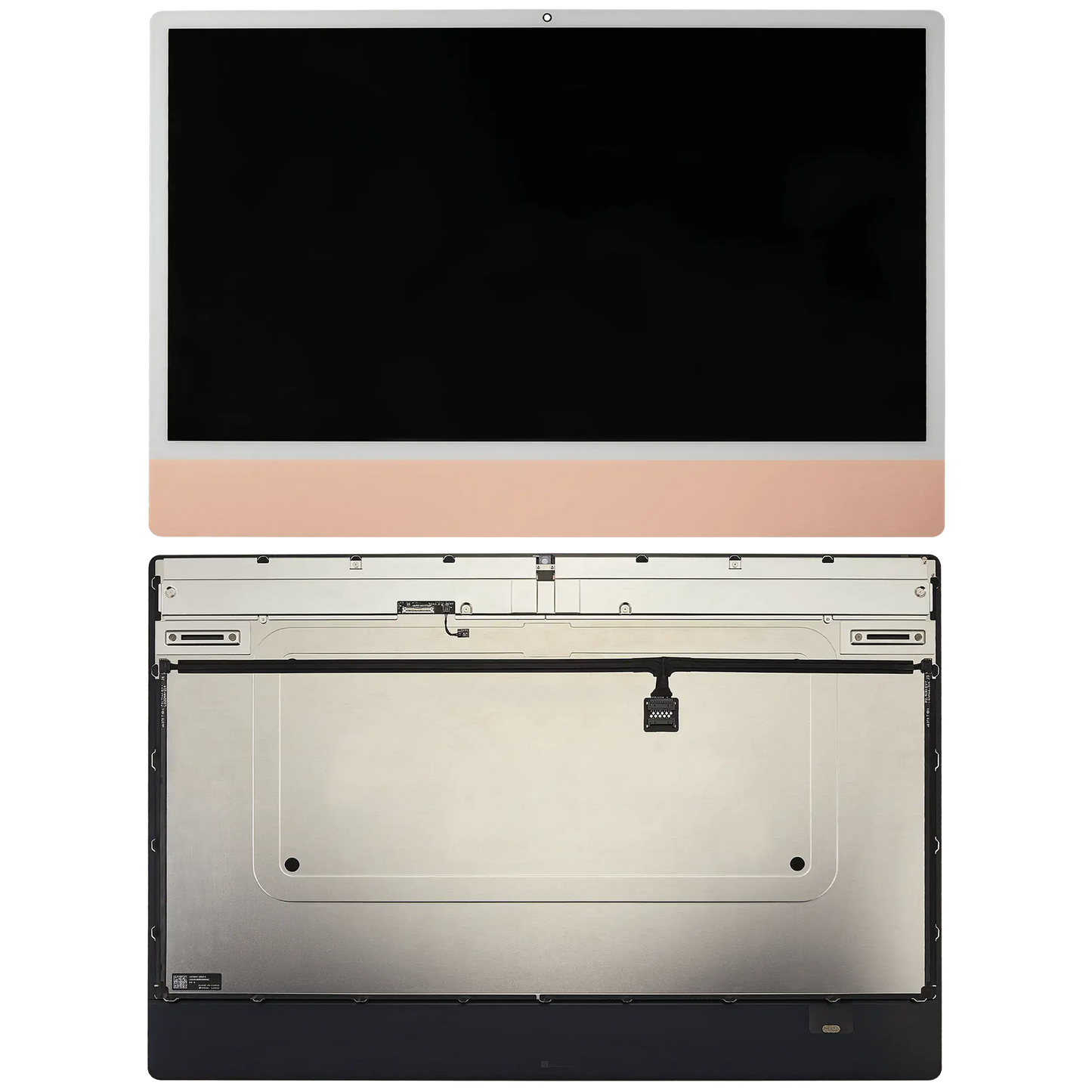 Complete LCD Display Assembly For iMac 24" A2873 (2023) / A3137 / A3247 (2024) (LG204A-215 LM235UH1 SDD1) (Used OEM Pull: Grade A) (Big Camera Hole) (Orange)