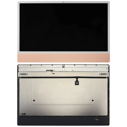 Complete LCD Display Assembly For iMac 24" A2873 (2023) / A3137 / A3247 (2024) (LG204A-215 LM235UH1 SDD1) (Used OEM Pull: Grade A) (Big Camera Hole) (Orange)