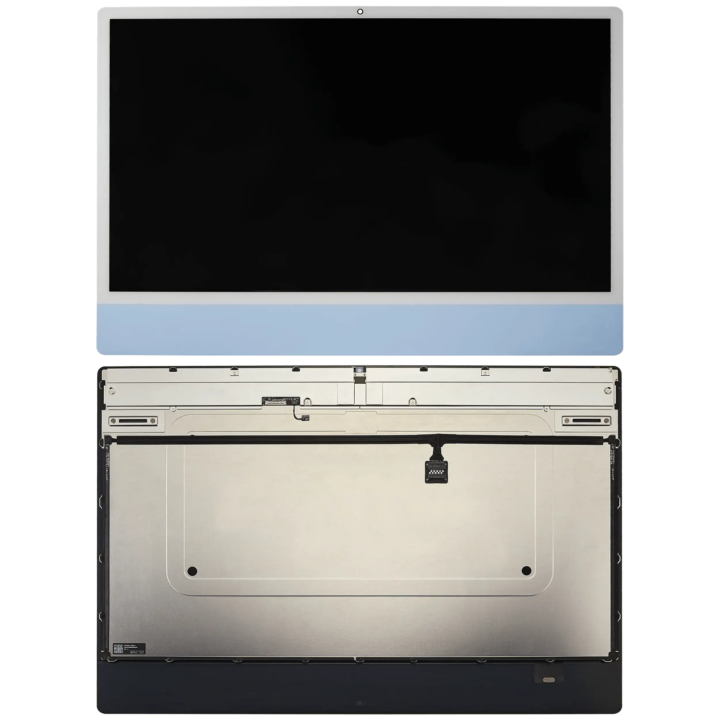 Complete LCD Display Assembly For iMac 24" A2873 (2023) / A3137 / A3247 (2024) (LG204A-215 LM235UH1 SDD2) (Used OEM Pull: Grade A) (Big Camera Hole) (Blue)