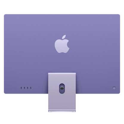 Complete LCD Display Assembly For iMac 24" A2874 / A2873 (2023) / A2438 (2021) (LG204A-215 LM235UH1 SDD1) (Used OEM Pull: Grade A) （Small Camera hole）(Purple)