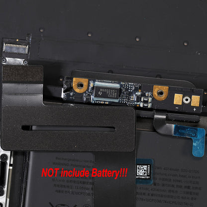 UPPER CASE ASSEMBLY (UK ENGLISH) FOR MACBOOK PRO 13" TOUCH A1706 (LATE 2016-MID 2017) - SILVER