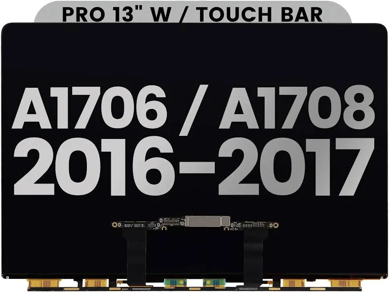 LCD Screen Replacement for Apple MacBook Pro 13.3" A1706 A1708 Late 2016 Mid 2017